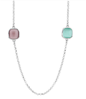 Collana Boccadamo Donna in Bronzo Cristallo XGR729 - XGR729